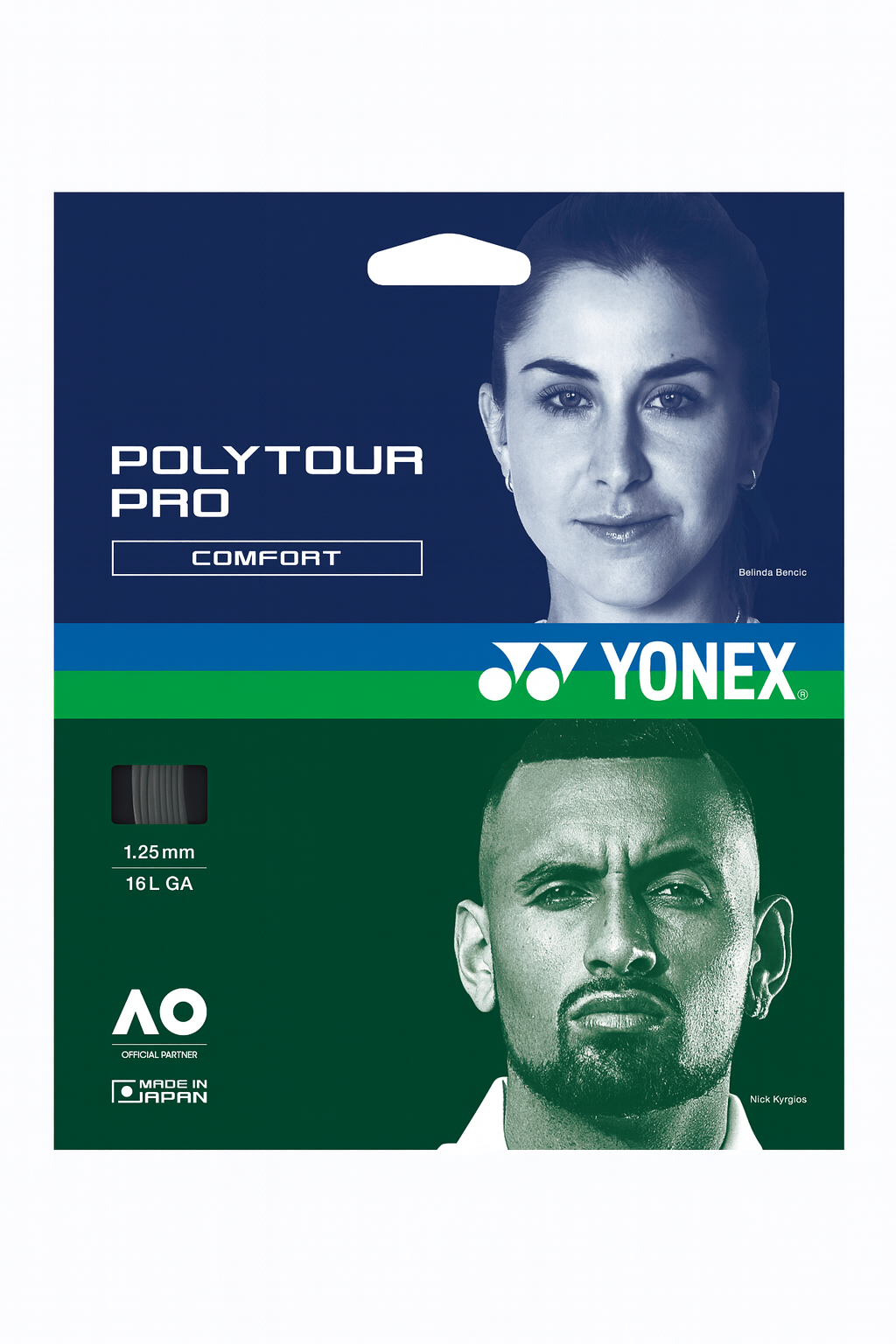 Cordage de tennis YONEX POLYTOUR PRO 12M