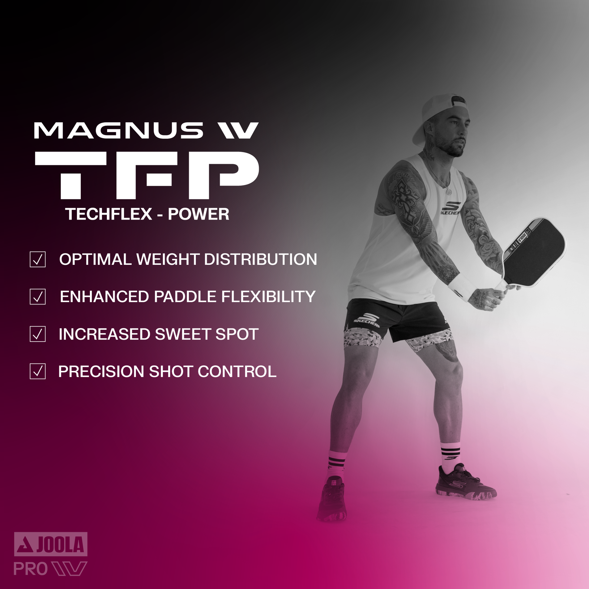 JOOLA Tyson McGuffin Magnus Pro IV Pickleball Paddle - Max Sports