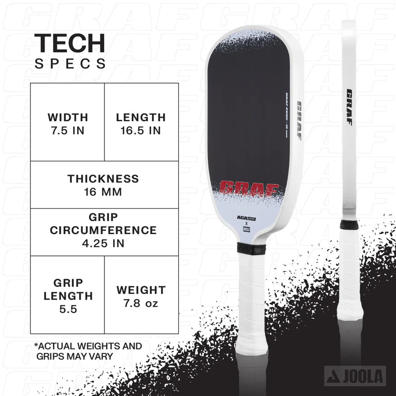 JOOLA Steffi Graf Edge Pickleball Paddle - Max Sports