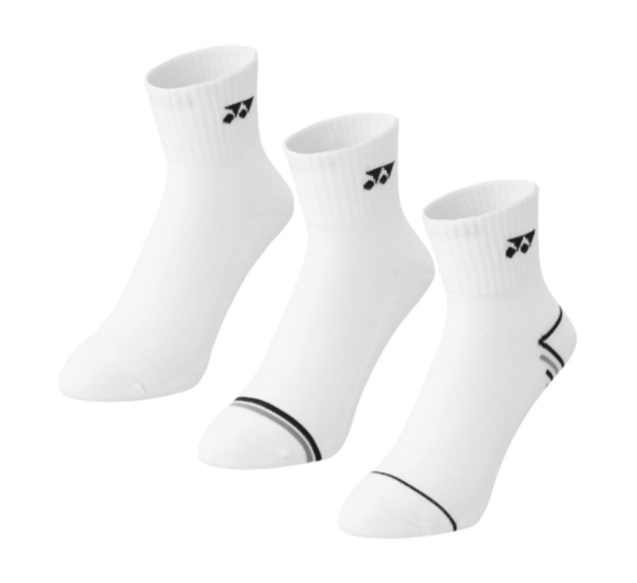 YONEX Sport Quarter Socks 19198 (3PAIRS) - Max Sports