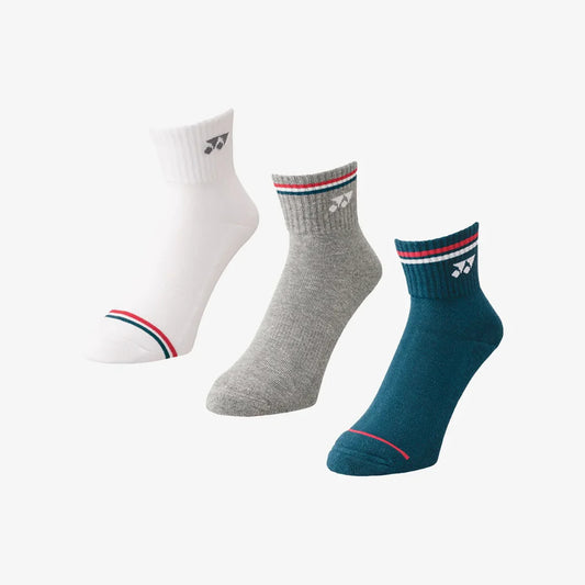 YONEX Sport Quarter Socks 19222 (3PAIRS) - Max Sports