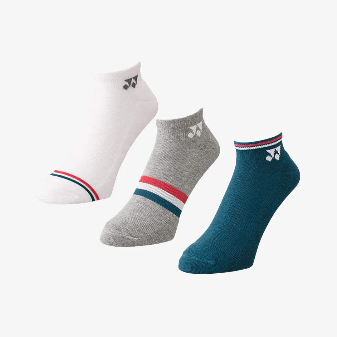 YONEX Sport Low-Cut Socks 19223J Junior (3PAIRS) - Max Sports