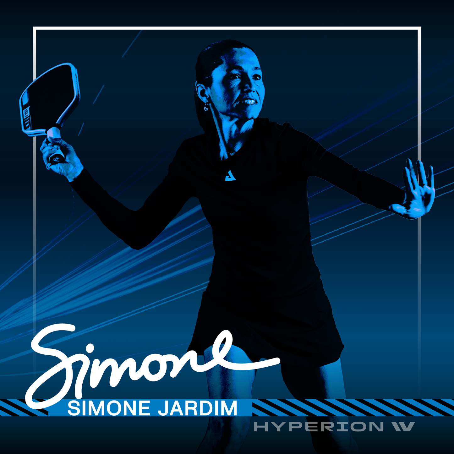 JOOLA Simone Jardim Hyperion Pro IV 匹克球拍