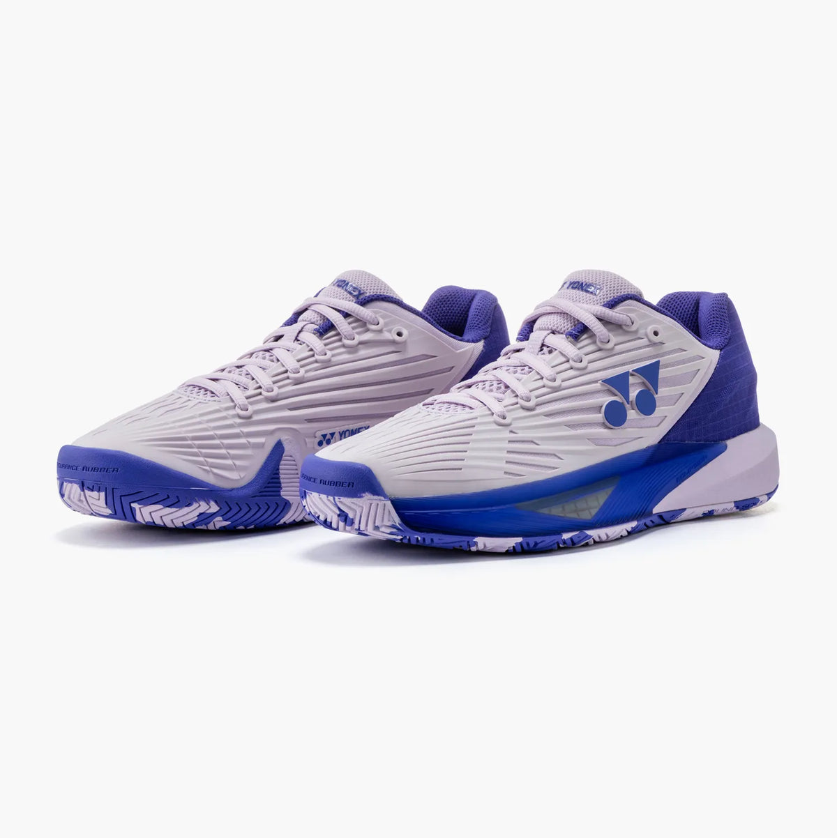 Yonex Power Cushion Eclipsion 5 women’s tennis shoes in Pale Lilac - pair view