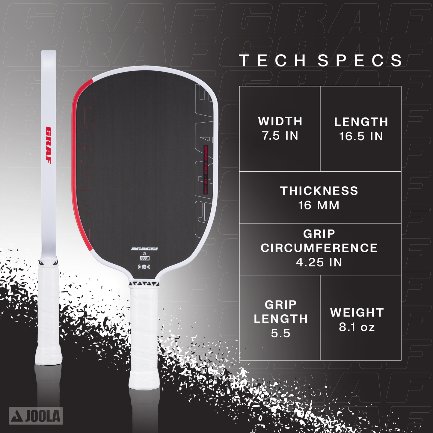 JOOLA Steffi Graf Pro Pickleball Paddle - Max Sports