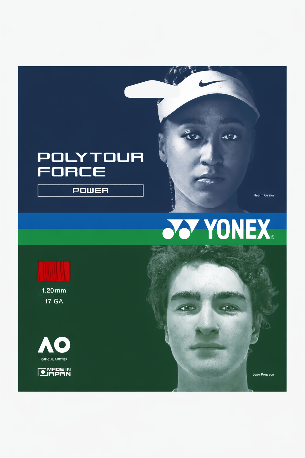 YONEX Tennis String POLYTOUR FORCE 12M - Max Sports