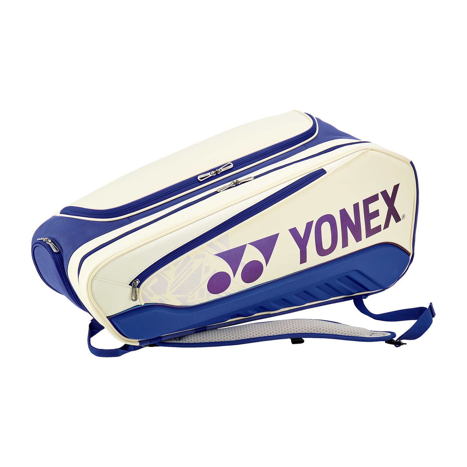 YONEX Expert Racquet Bag 02526 [White/ Deep Blue] – Max Sports