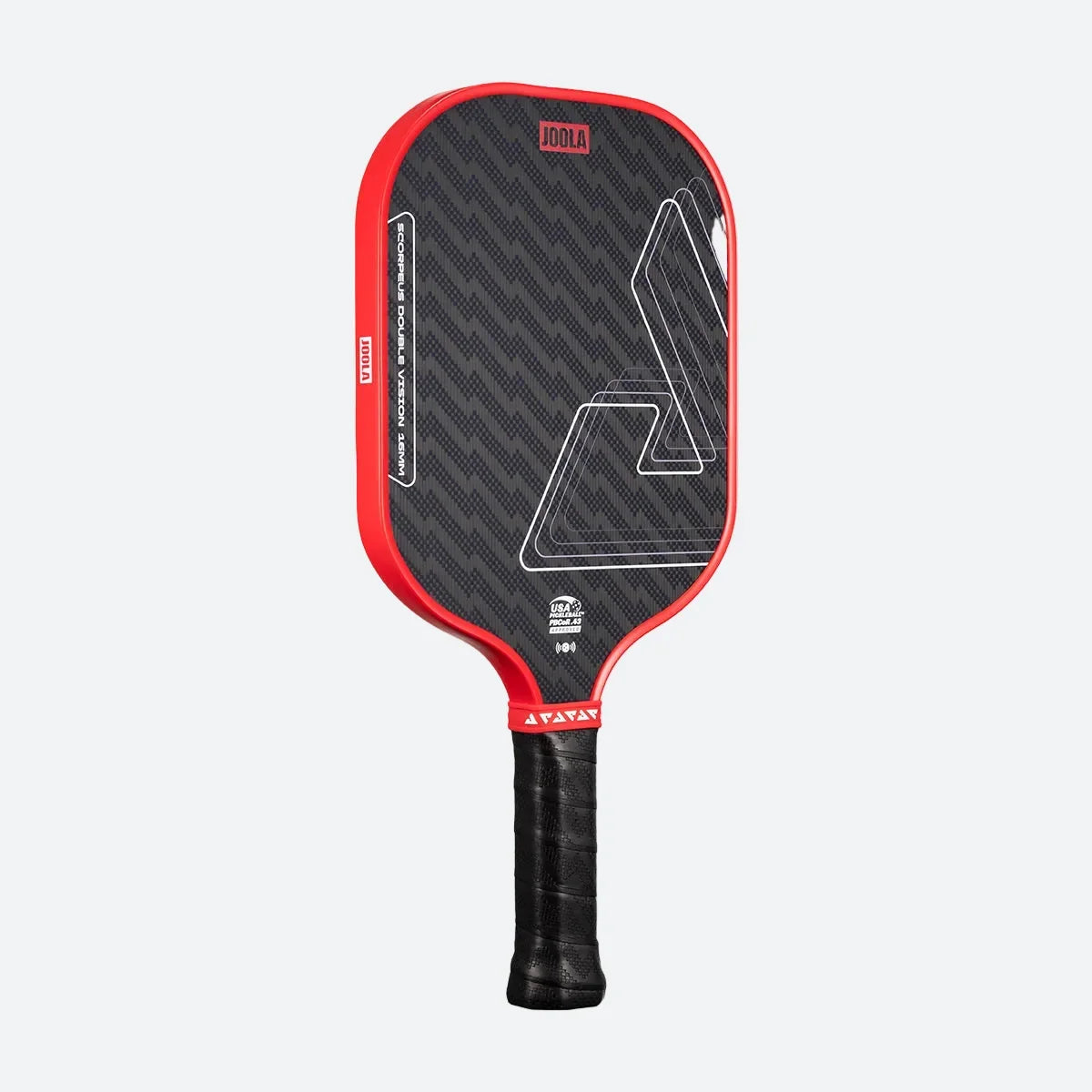 JOOLA Scorpeus Double Vision 16mm Pickleball Paddle - Blaze Red - alternate view
