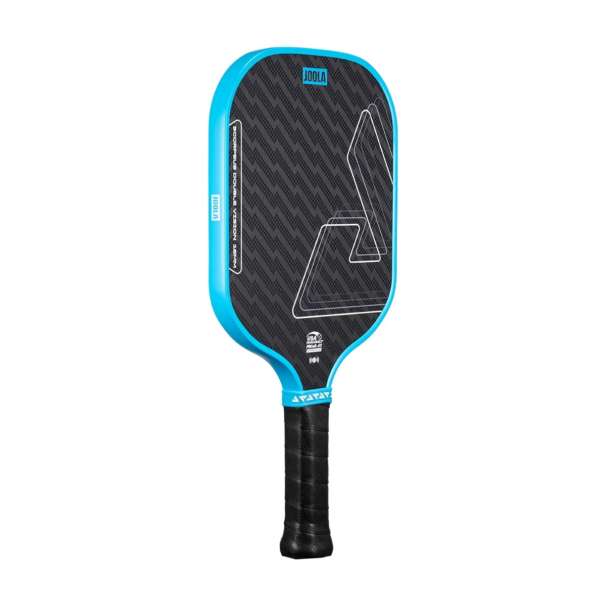 JOOLA Scorpeus Double Vision 16mm Pickleball Paddle - Bolt Blue - alternate view