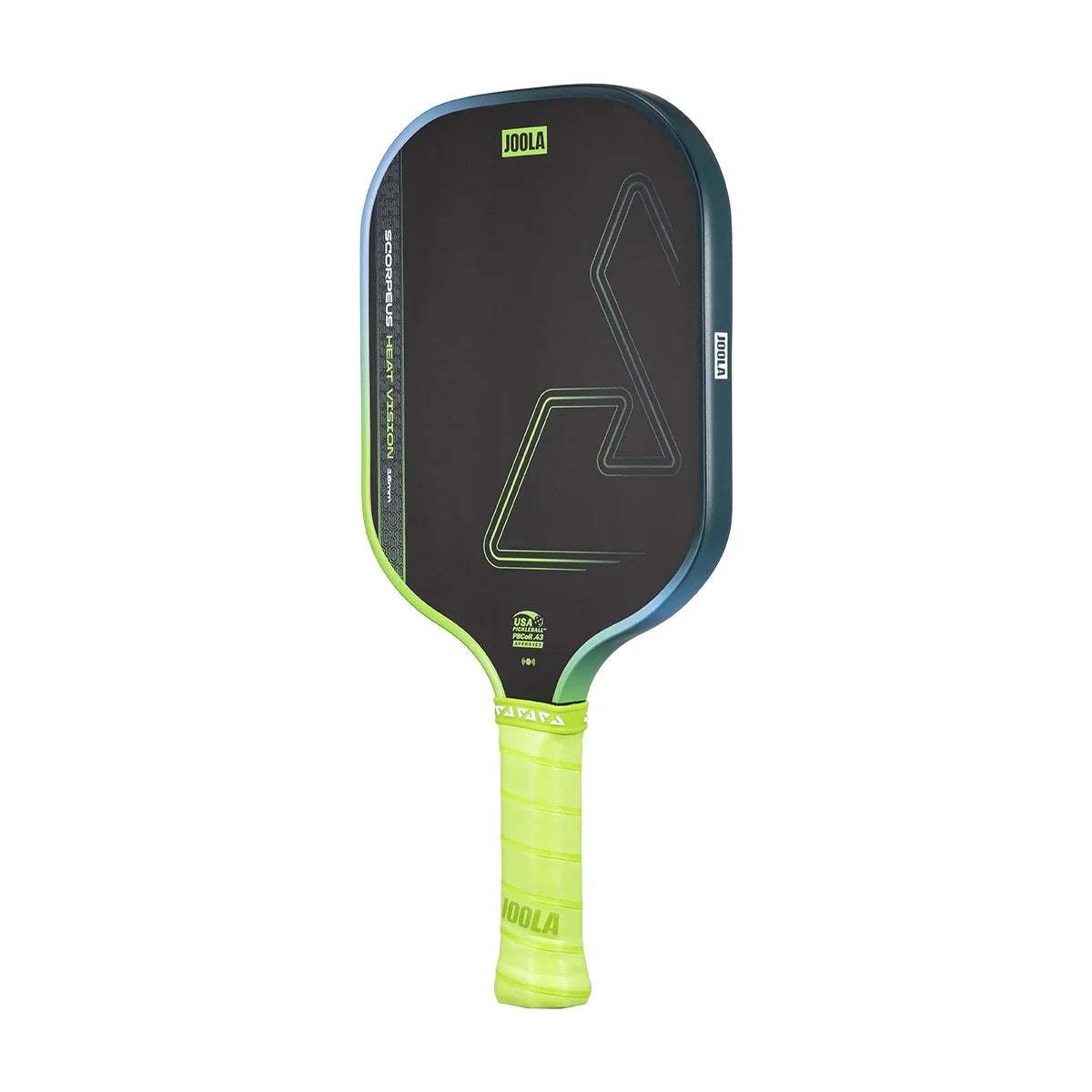 JOOLA Scorpeus Heat Vision 16mm Pickleball Paddle - Charge Surge Green - alternate view