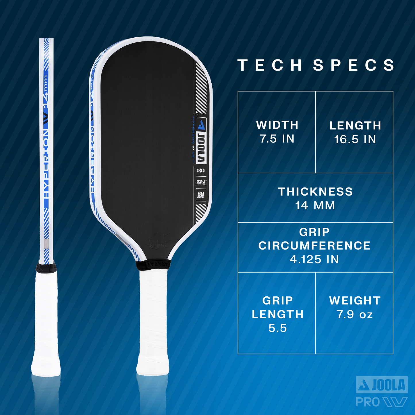 JOOLA Ben Johns Hyperion Pro IV Pickleball Paddle - Max Sports
