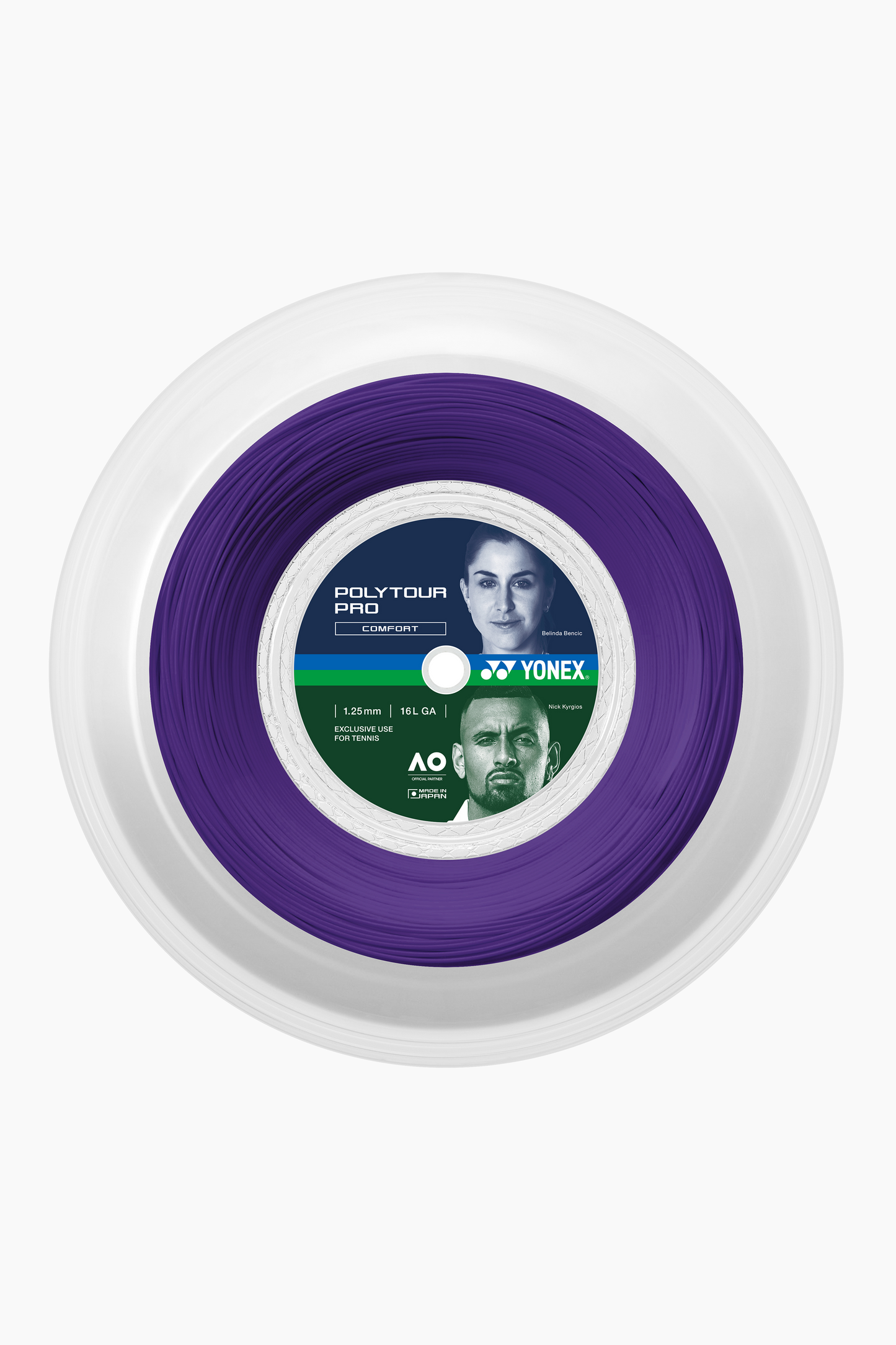 Cordage de tennis YONEX POLYTOUR PRO, bobine de 200 m