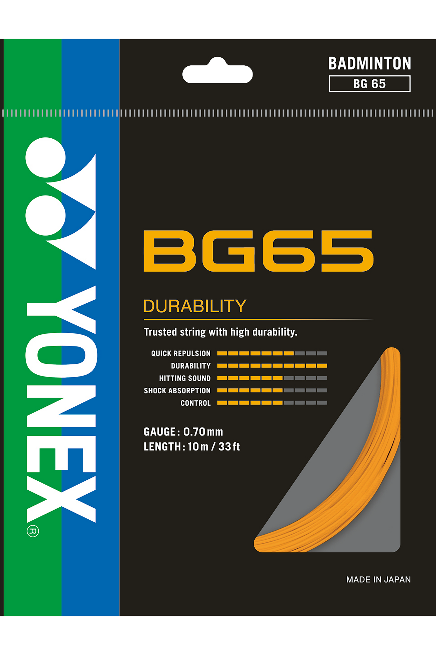 YONEX Badminton String BG65 - Max Sports