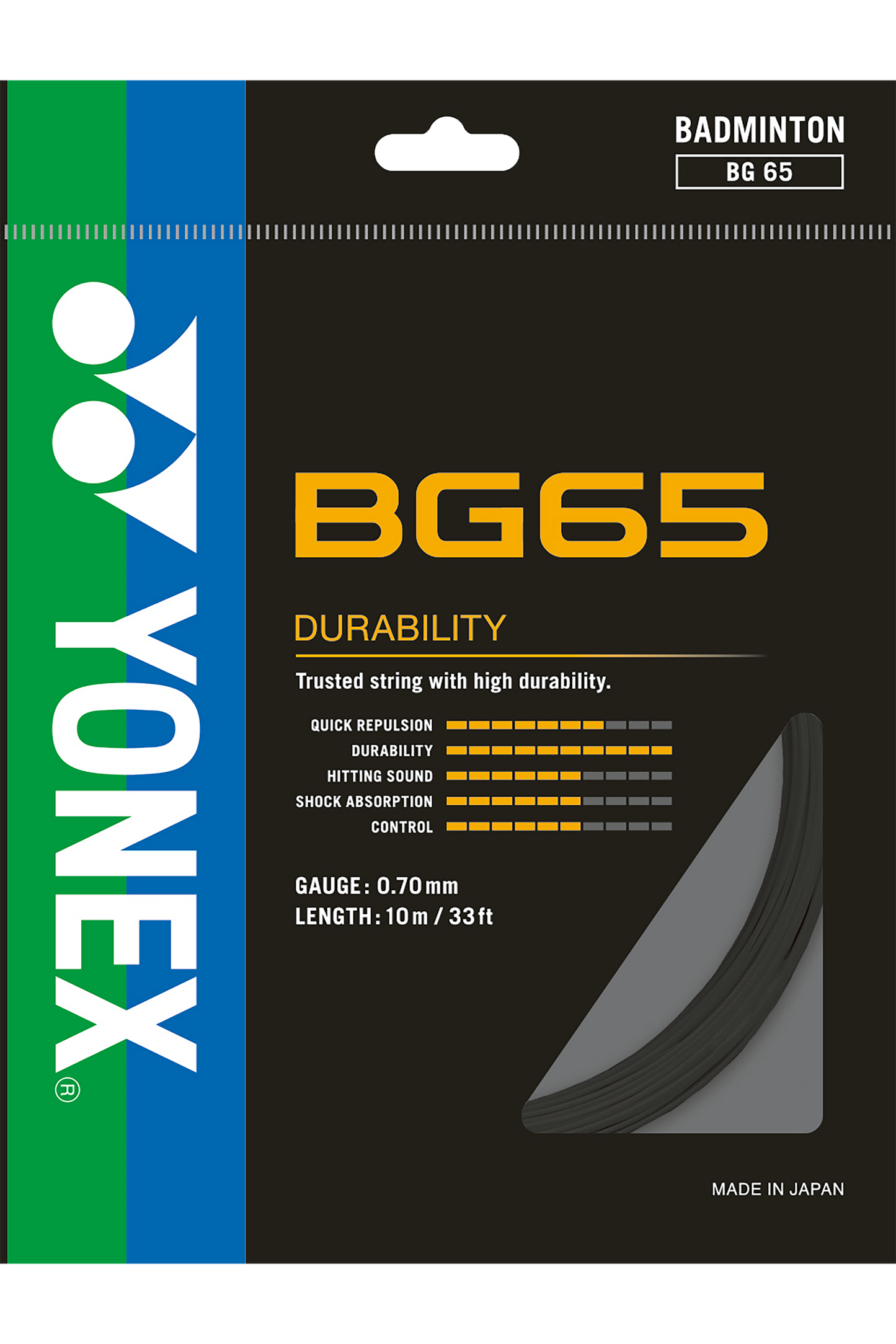 YONEX Badminton String BG65 - Max Sports