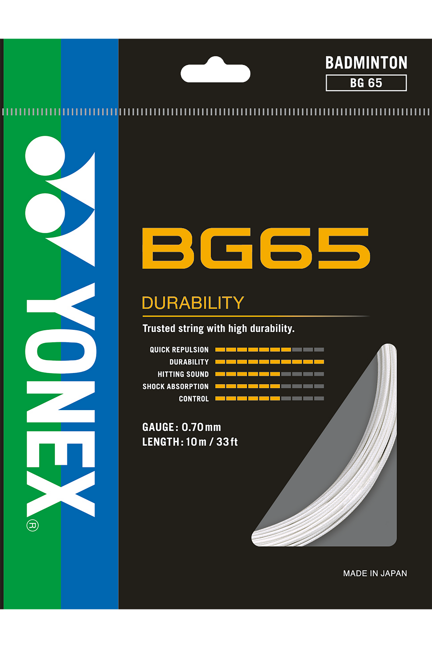 YONEX Badminton String BG65 - Max Sports