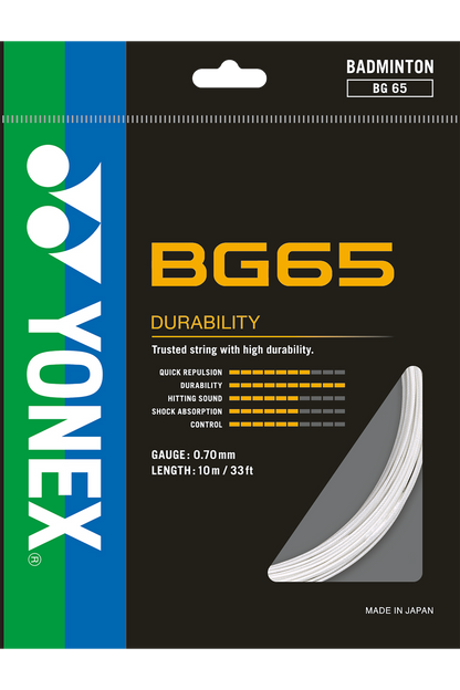 YONEX Badminton String BG65 - Max Sports
