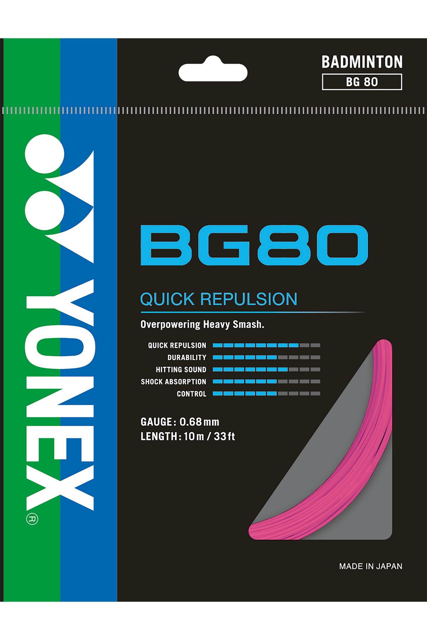 YONEX Badminton String BG80 - Max Sports