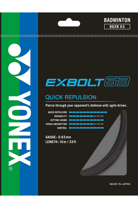 YONEX Badminton String EXBOLT63 - Max Sports