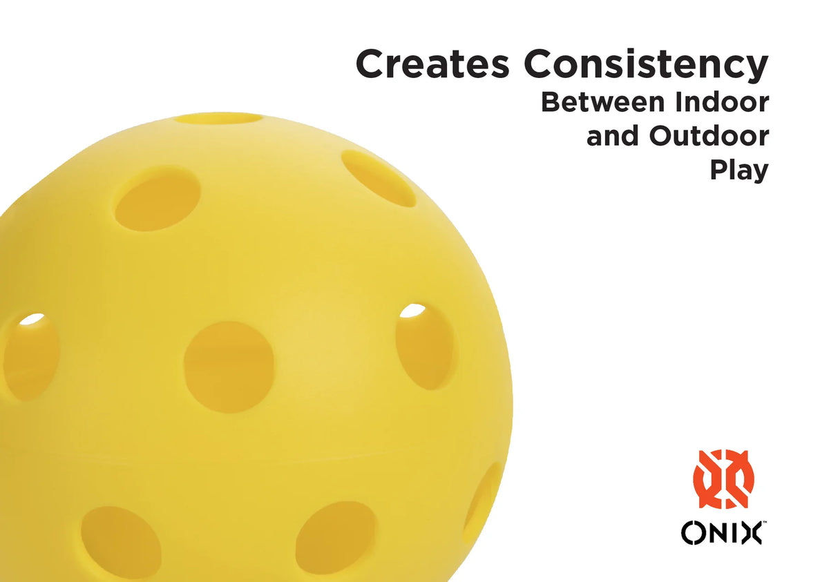 Onix Pickleball Balls Fuse Indoor- 3 Packs - Max Sports