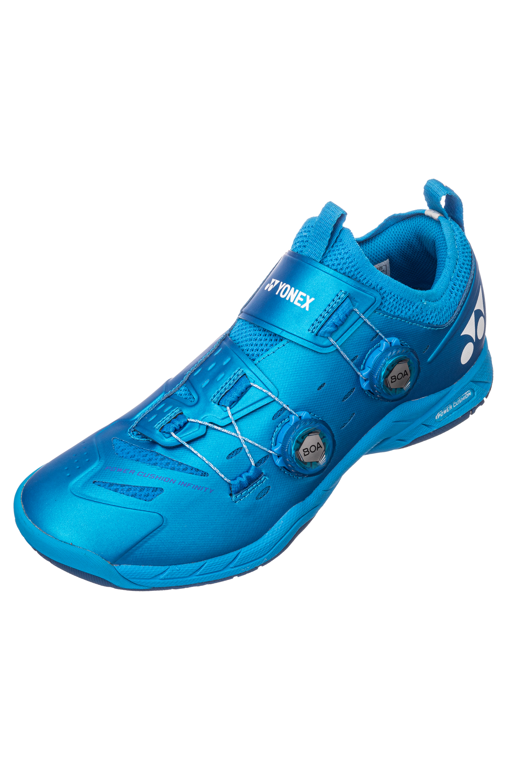YONEX Badminton Shoes POWER CUSHION INFINITY 2 UNISEX [Metallic Blue] - Max Sports