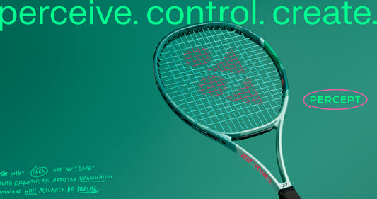 Introducing the all new Percept series tennis racquet from YONEX
