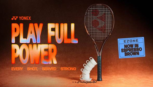 Play Full Power: EZONE Espresso Brown, Every Shot Served Strong