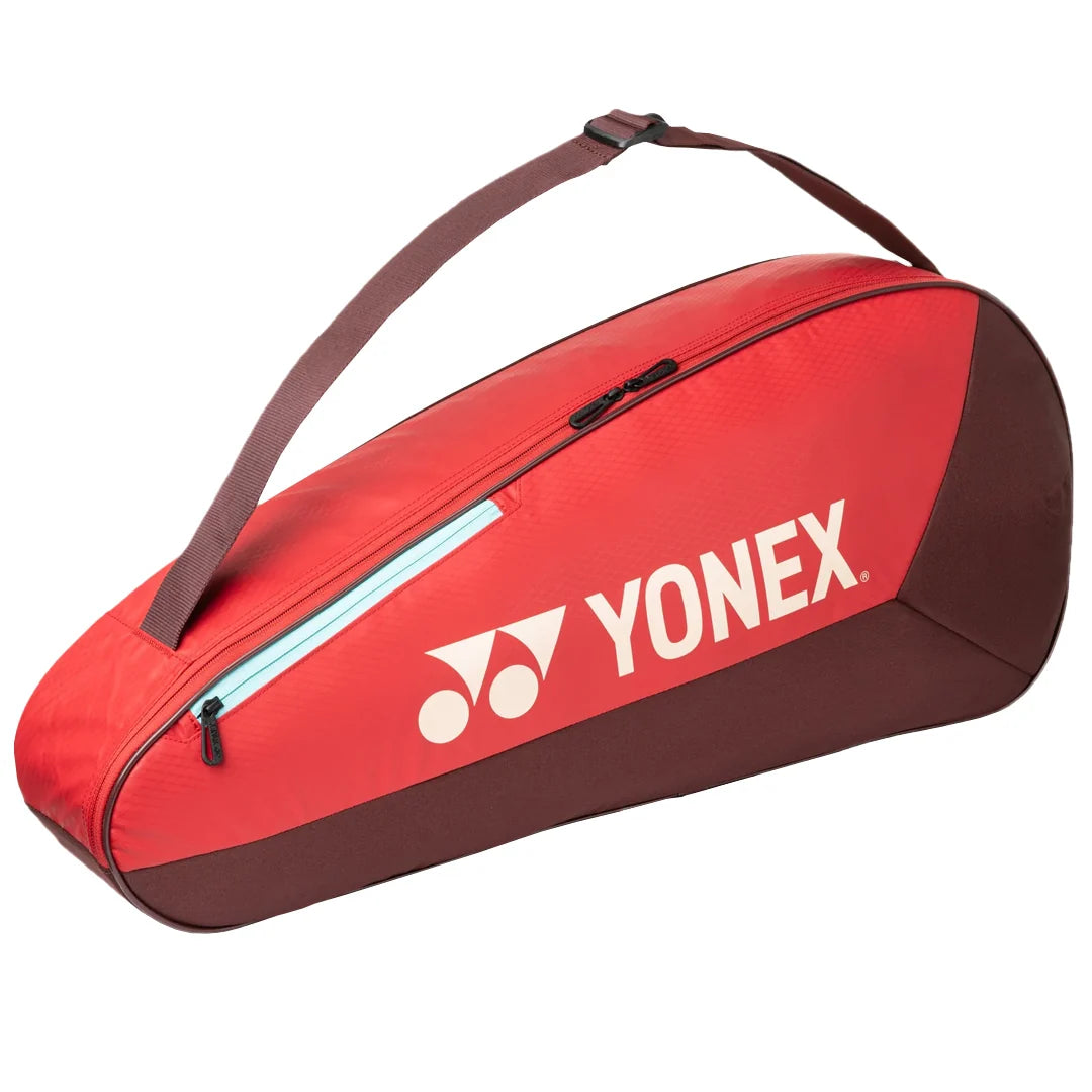 Yonex Team Racquet Bag 42523 three-racquet bag in Ruby Red