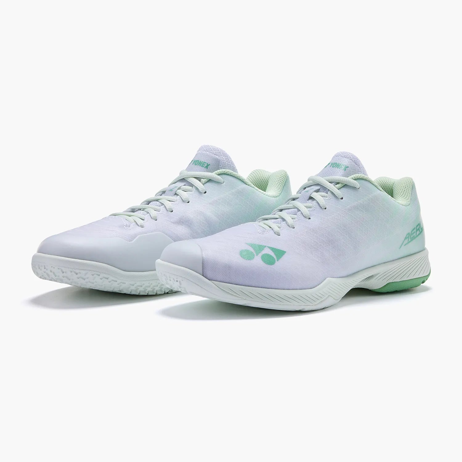 YONEX POWER CUSHION AERUS Z2 Wide MENS [White/ Green] - Max Sports