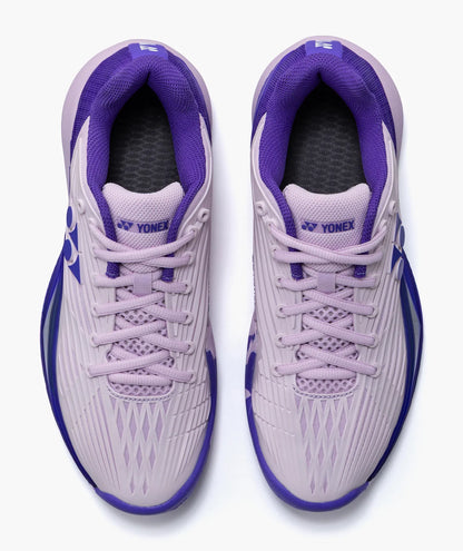 Yonex Power Cushion Eclipsion 5 women’s tennis shoes in Pale Lilac - top view
