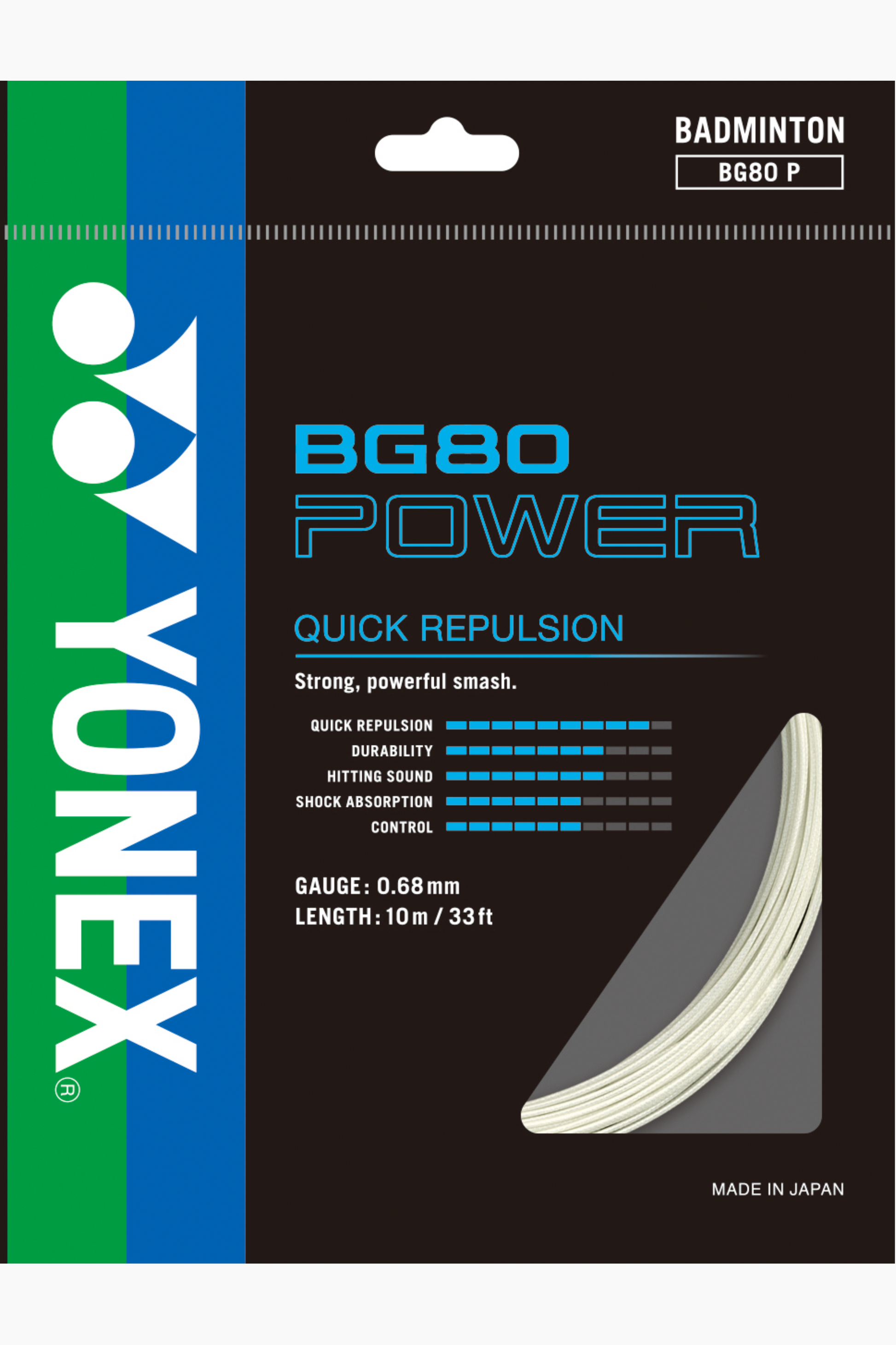 YONEX Badminton String BG80 POWER - Max Sports