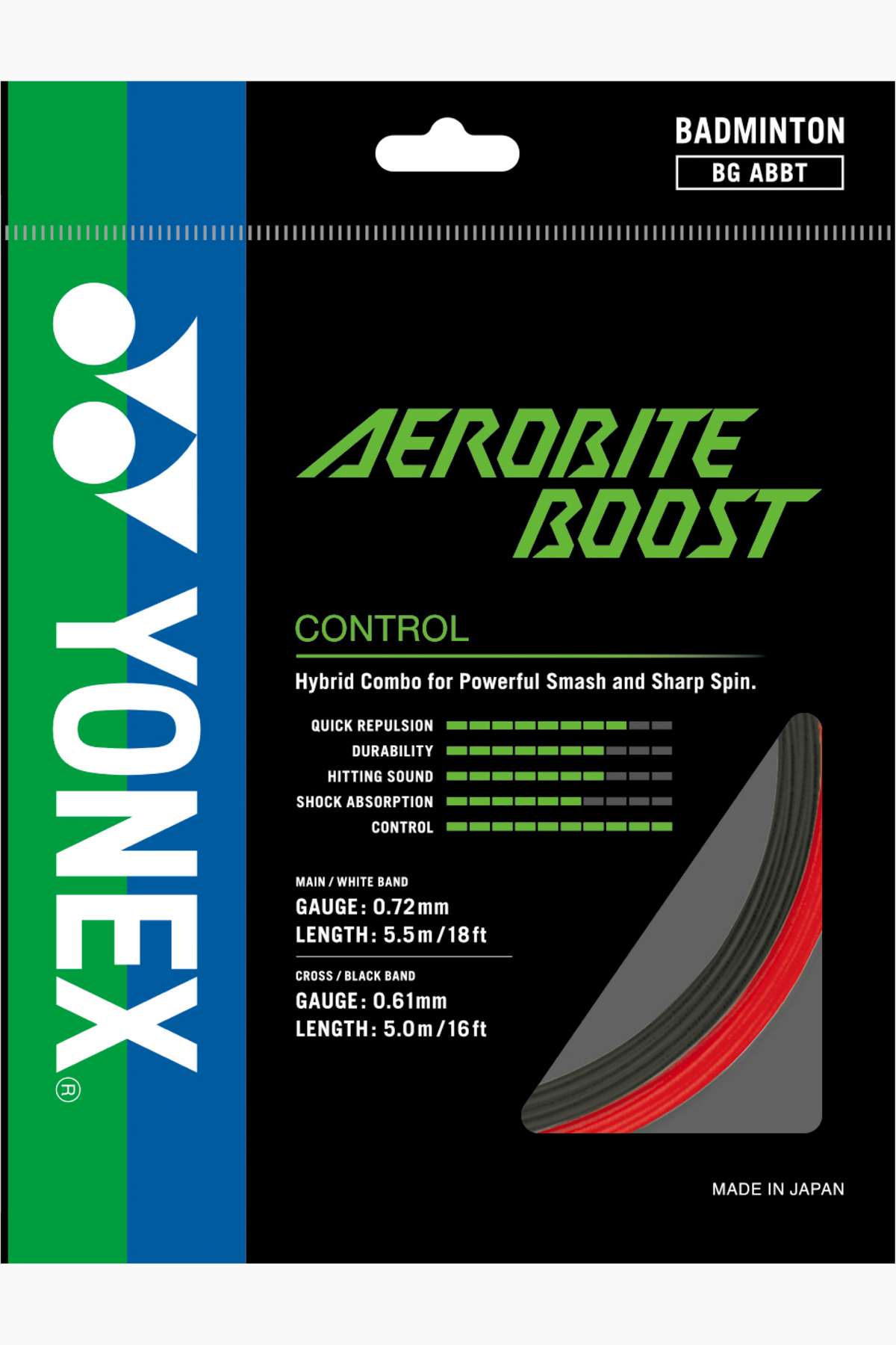 YONEX Badminton String AEROBITE BOOST - Max Sports