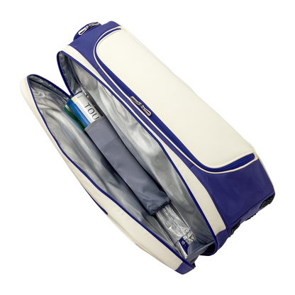 YONEX Expert Racquet Bag 02526 [White/ Deep Blue] - Max Sports