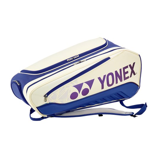 YONEX Expert 球拍包 6PCS [白色/深蓝色]