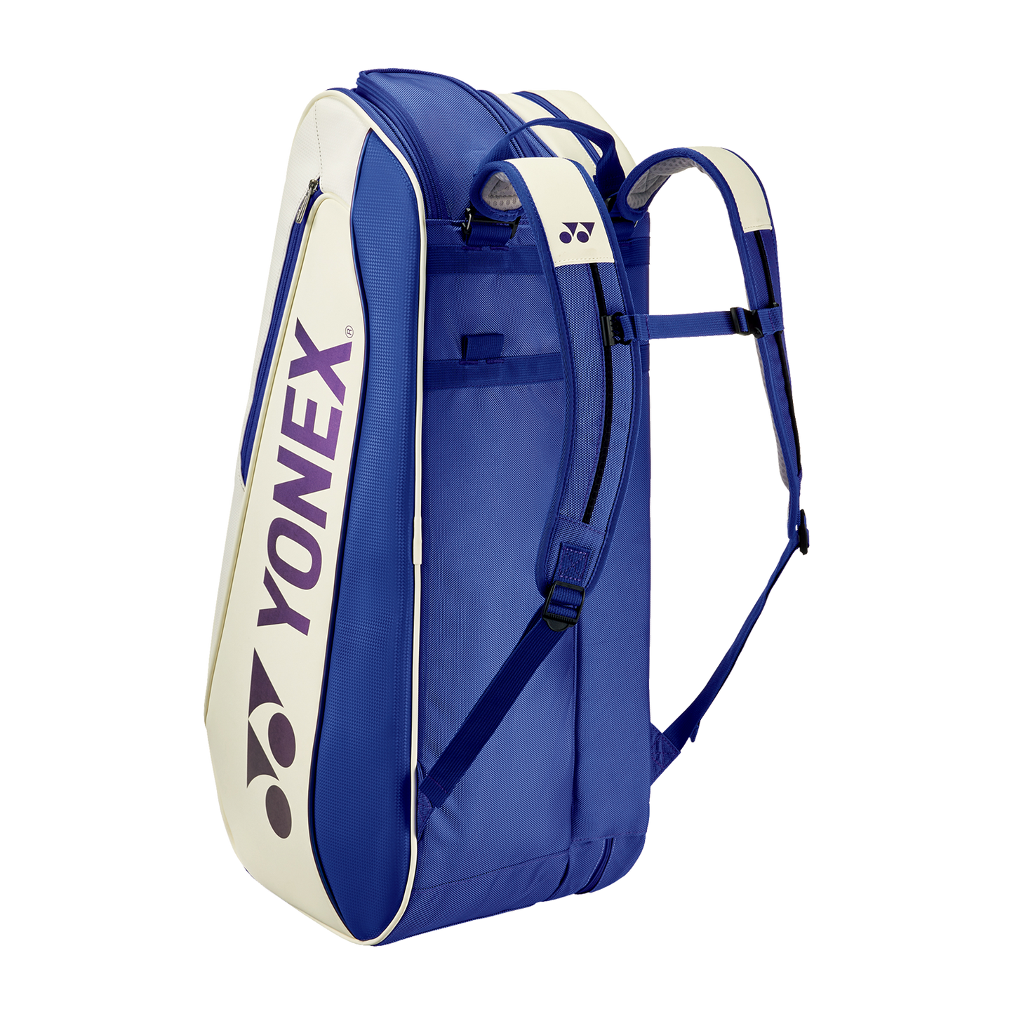 YONEX Expert Racquet Bag 02526 [White/ Deep Blue] - Max Sports