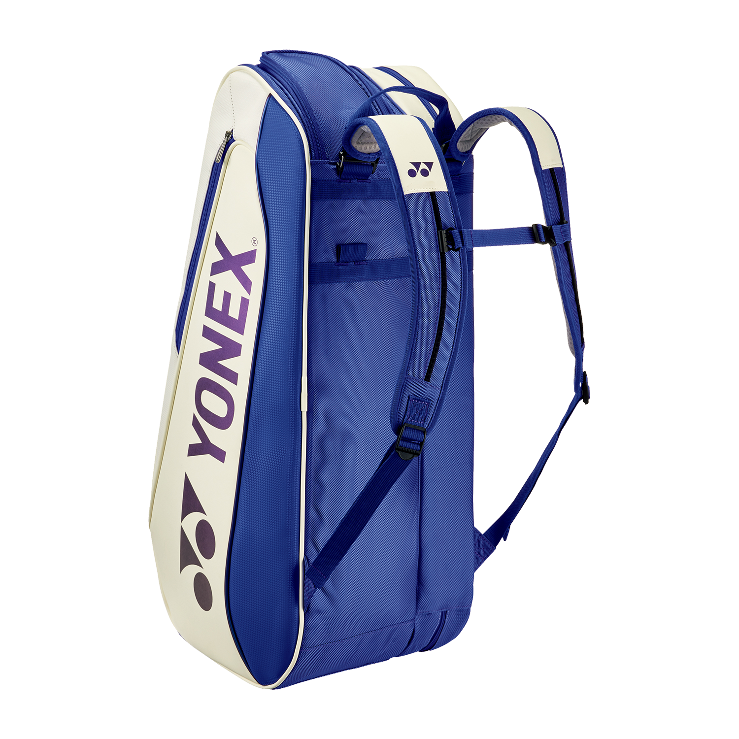 YONEX Expert Racquet Bag 02526 [White/ Deep Blue] - Max Sports