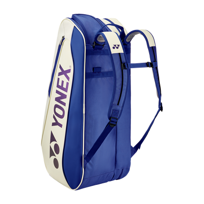 YONEX Expert Racquet Bag 6PCS [White/ Deep Blue]