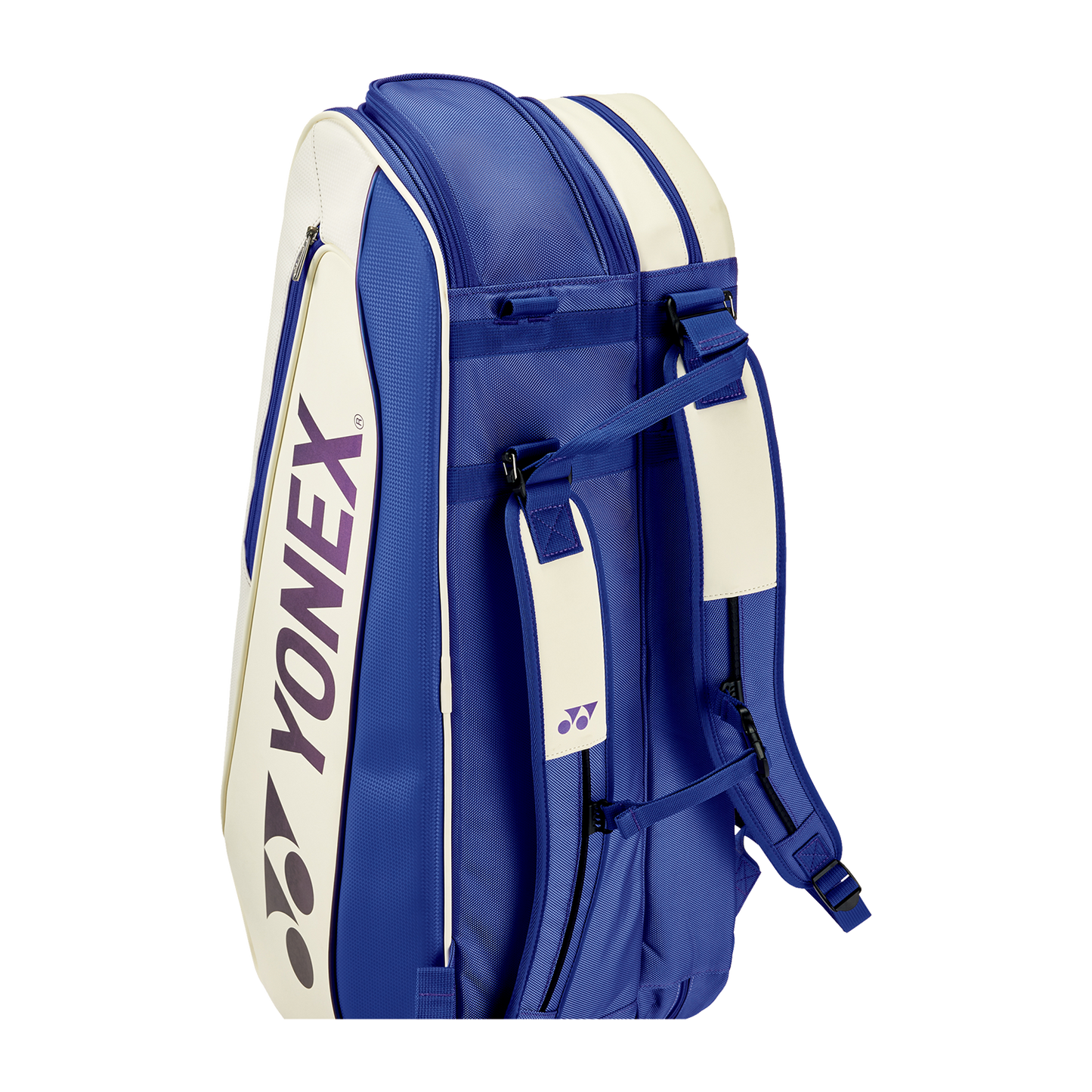 YONEX Expert Racquet Bag 02526 [White/ Deep Blue] - Max Sports