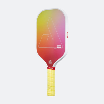 JOOLA Astral Pickleball Paddle - Dawn Yellow - Upright three-quarter angle