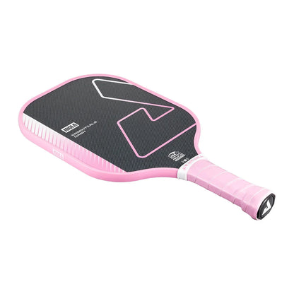JOOLA Dash Pickleball Paddle - Blossom Pink - Low three-quarter angle