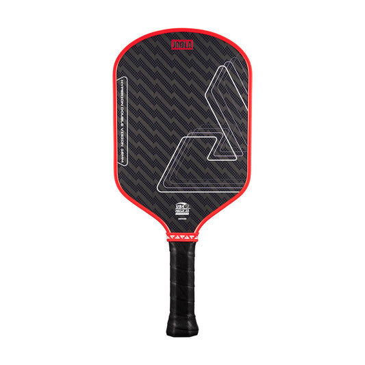 JOOLA Hyperion Double Vision 16mm Pickleball Paddle - Blaze Red - front