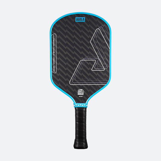JOOLA Hyperion Double Vision 16mm Pickleball Paddle - Bolt Blue - front