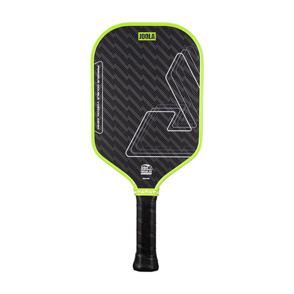 JOOLA Perseus Double Vision 16mm Pickleball Paddle - Surge Green - front