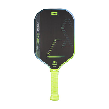 JOOLA Perseus Heat Vision 16mm Pickleball Paddle - Charge Surge Green - front