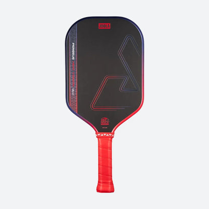 JOOLA Perseus Heat Vision 16mm Pickleball Paddle - Ignite Blaze Red - front