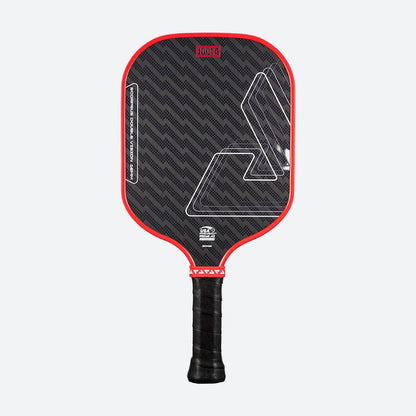 JOOLA Scorpeus Double Vision 16mm Pickleball Paddle - Blaze Red - front