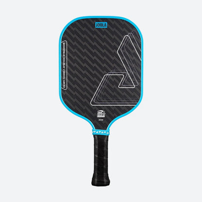 JOOLA Scorpeus Double Vision 16mm Pickleball Paddle - Bolt Blue - front