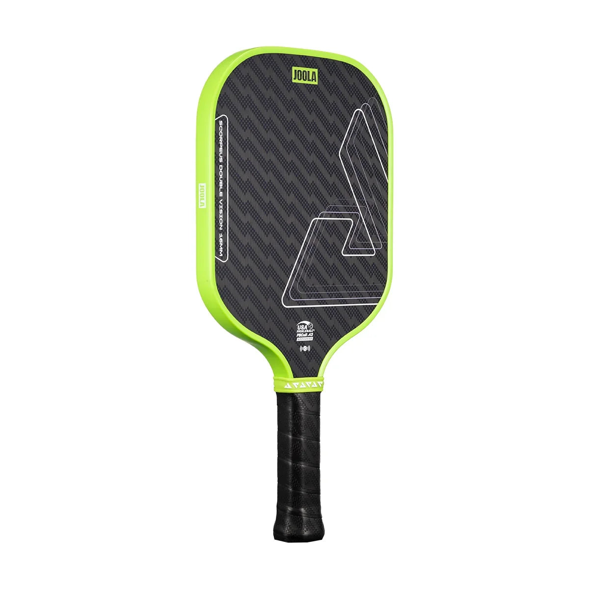 JOOLA Scorpeus Double Vision 16mm Pickleball Paddle - Surge Green - alternate view