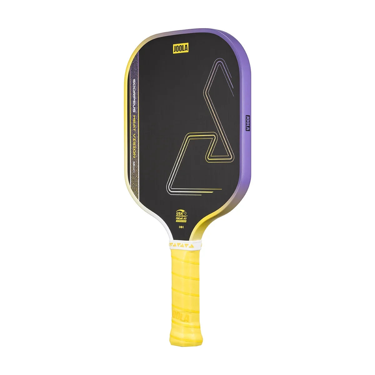 JOOLA Scorpeus Heat Vision 16mm Pickleball Paddle - Flash JOOLA Yellow - alternate view