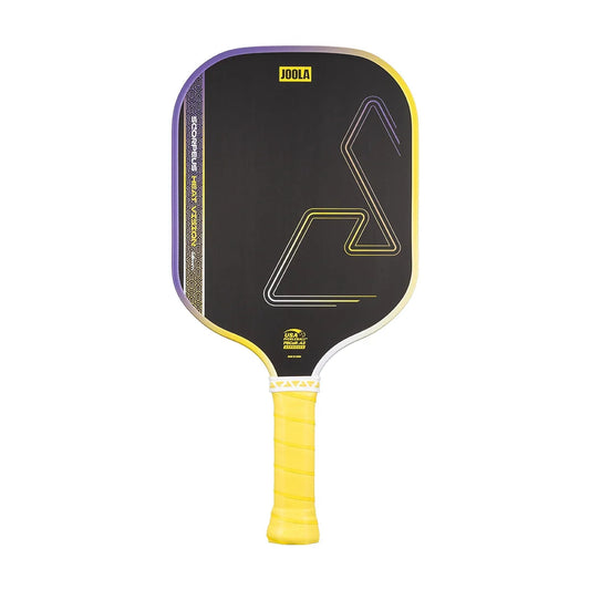 JOOLA Scorpeus Heat Vision 16mm Pickleball Paddle - Flash JOOLA Yellow - front