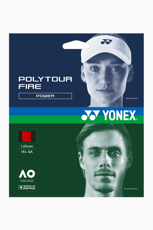 YONEX 网球线 POLYTOUR FIRE 12M